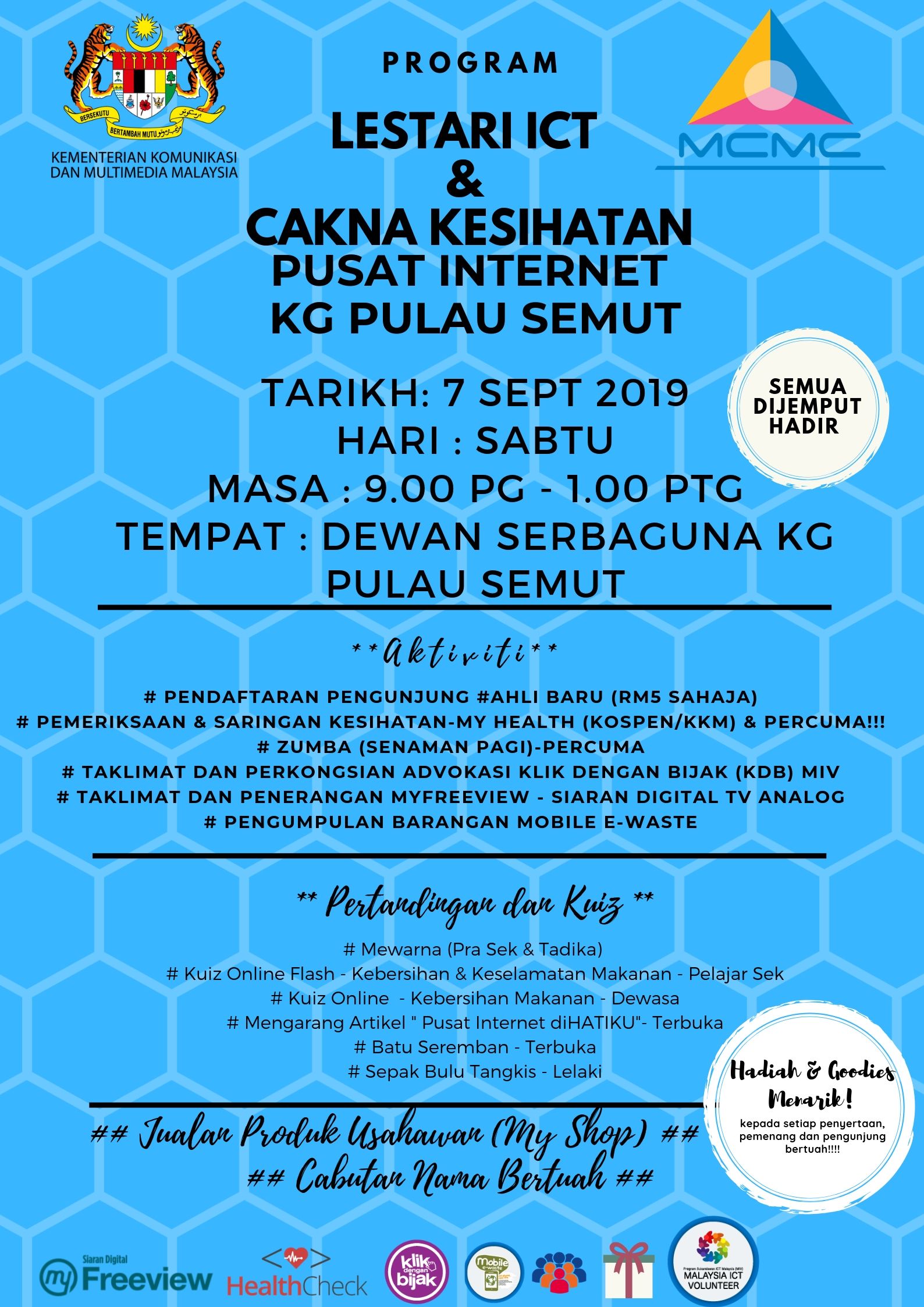 Flyers Cakna Kesihatan 2019